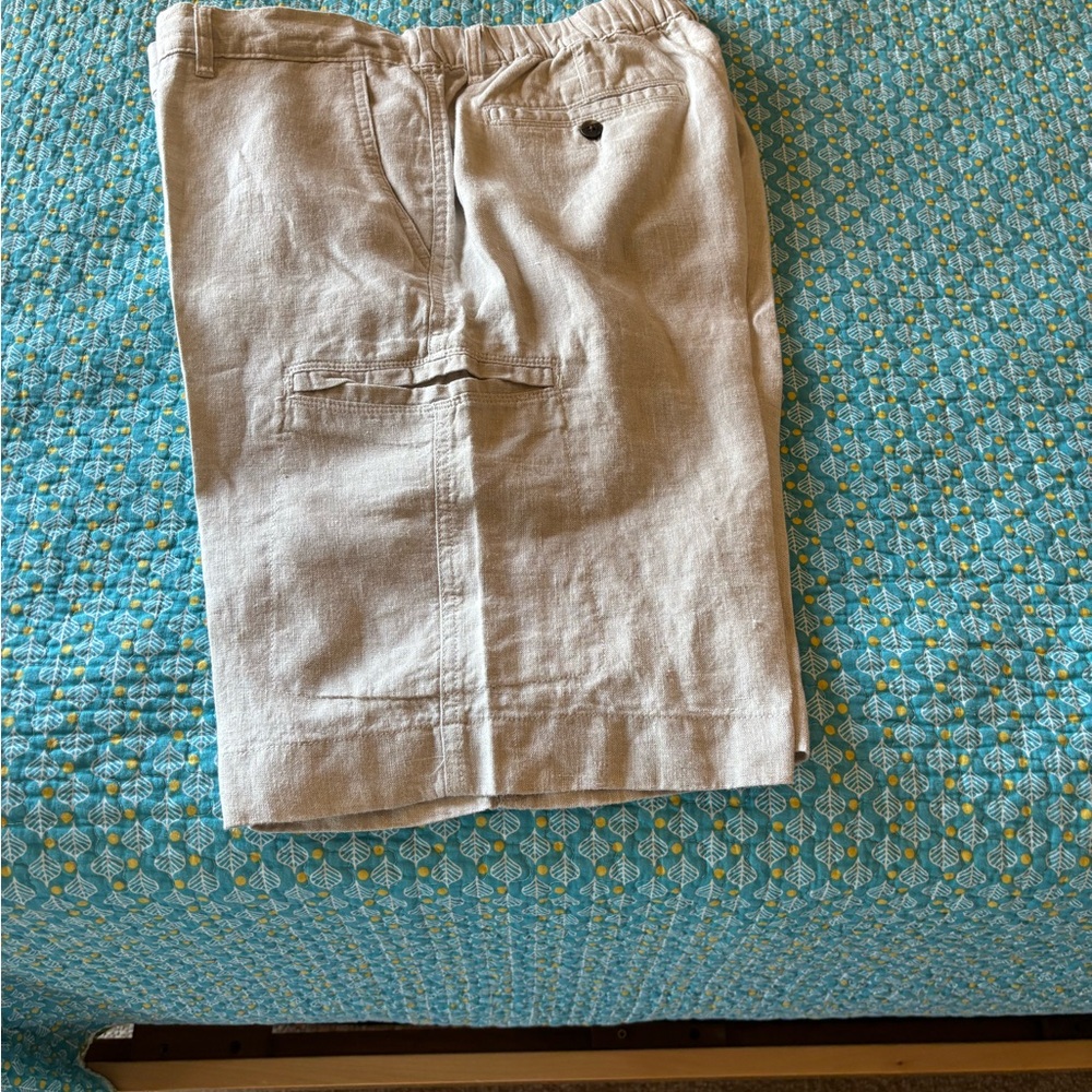 Caribbean Tan Cargo Shorts Casual Cotton